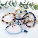 3 Sets Beaded Bracelets For Women Boho Multi-Layer Mix Beads Stackable Strand Stretch Bracelet Set For Teen Girls 3 Sets Beaded Bracelets For Women Boho Multi-Layer Mix Beads Stackable Strand Stretch Bracelet Set For Teen Girls